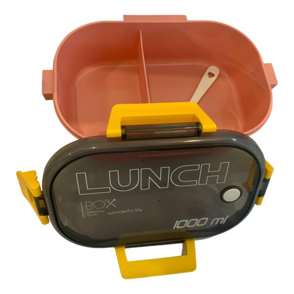 food-grade plastic lunch box for kids, durable and colorful, ready to be filled with healthy snacks and meals