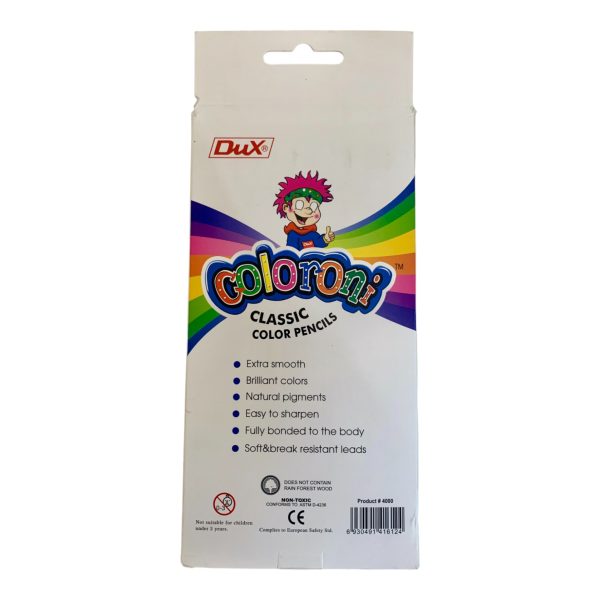 Dux Bright Kids' Color Big Size Pencils - Image 2