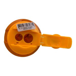 Funky sharpener for kids: A vibrant, playful pencil sharpener with a unique and fun design, perfect for adding excitement to any child's stationery collection.